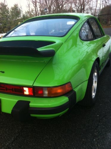 1974 Porsche 911 Lime Green Non Sunroof Beauty, image 3