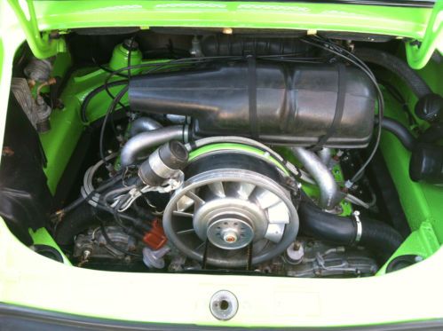 1974 Porsche 911 Lime Green Non Sunroof Beauty, image 10