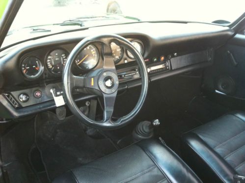 1974 Porsche 911 Lime Green Non Sunroof Beauty, image 13
