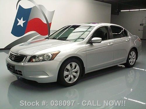 2009 honda accord ex-l auto sunroof nav htd leather 65k texas direct auto