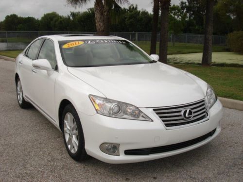 2011 lexus es 350 navigation- certified 3 year 100,000 mile warranty