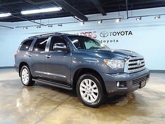 2010 toyota sequoia platinum 4x4 5.7 v8 certified navigation heated cooled seats