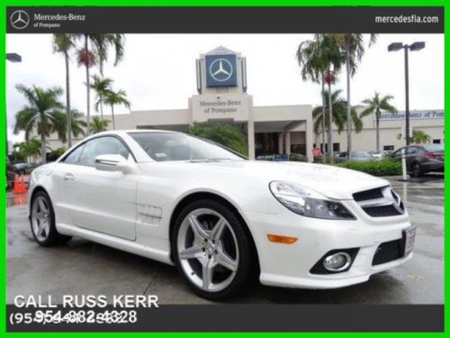 2009 sl550 used cpo certified 5.5l v8 32v automatic rear wheel drive convertible