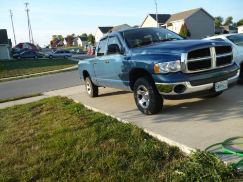 2005 dodge ram quad cab 4x4 excelent shape low millage well taken care of