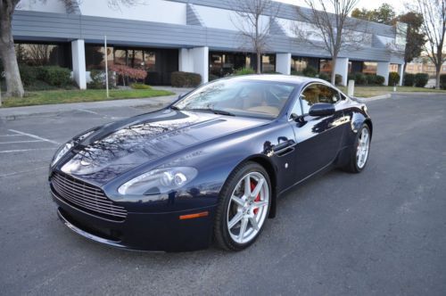 2008 aston martin vantage v8 sportshift navi i-pod clean carfax low miles