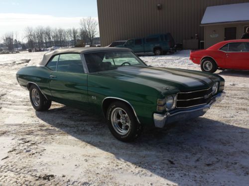 1971 chevrolet chevelle convertible ss clone