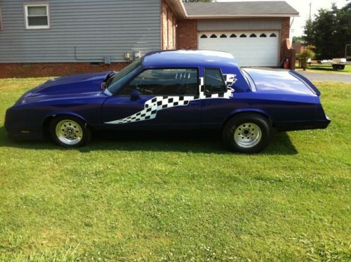 Chevrolet monte carlo drag race car