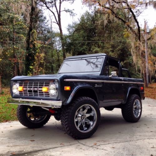 1971 ford early bronco frame off restoration modified 4x4 v8