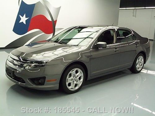 2011 ford fusion se auto crusie ctrl alloy wheels 41k! texas direct auto