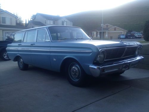 1965 ford falcon deluxe wagon 3.3l