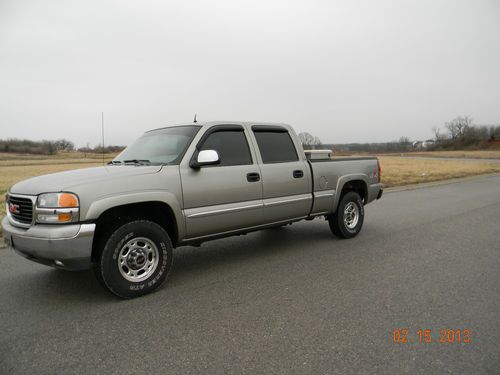 2001 gmc sierra 1500 hd slt crew cab pickup 4-door 6.0l