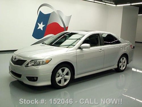 2011 toyota camry se sedan sunroof alloy wheels 51k mi texas direct auto