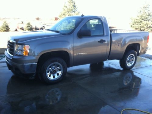 2009 gmc sierra 1500 wt standard cab pickup 2-door 4.8l