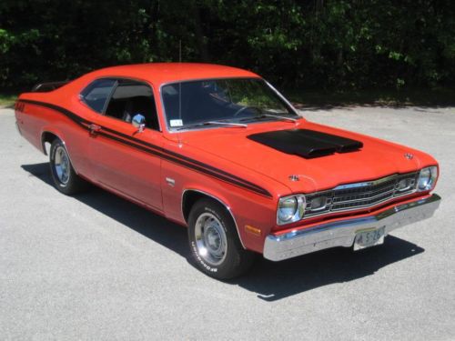 1973 plymouth duster 340 4 spd complete restoration