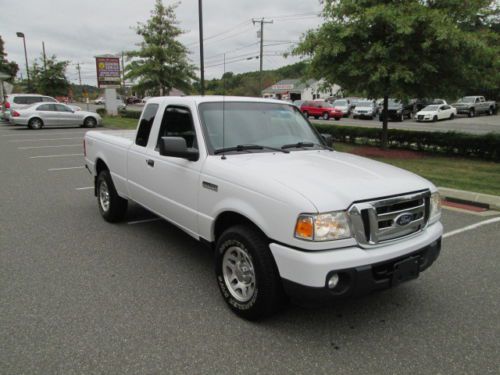 2010 ford ranger s/c xlt 4dr 4wd fleet serviced new tires clean car fax warr ct