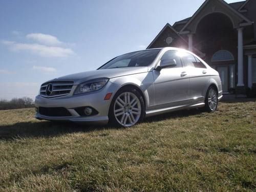 2009 mercedes c300 awd sport sedan