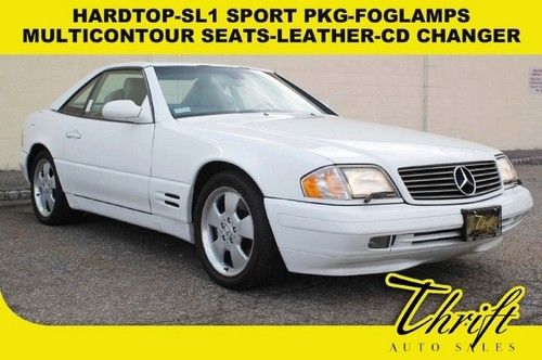 Hardtop-sl1 sport pkg-foglamps-multicontour seats-leather-cd changer