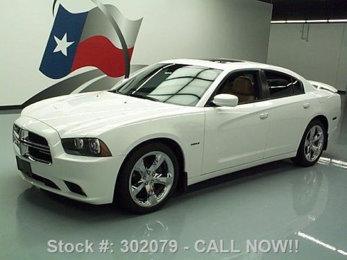 2012 dodge charger r/t max hemi sunroof nav beats 8k mi texas direct auto