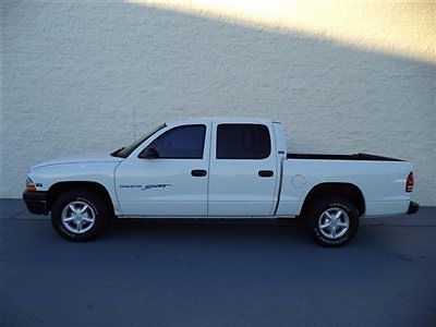 Dodge dakota truck automatic gasoline 3.9l v6 white