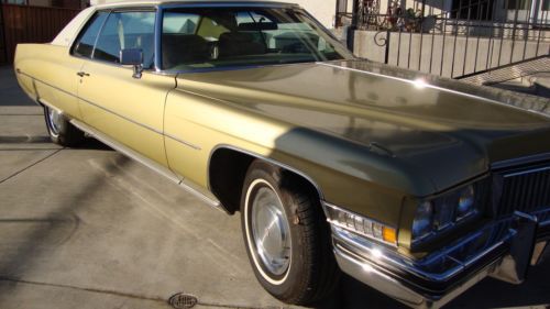 1973 cadillac deville  hardtop 2-door 7.7l