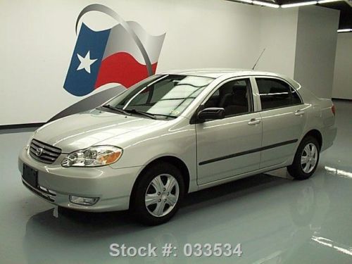 2004 toyota corolla ce automatic a/c cd player 88k mi texas direct auto