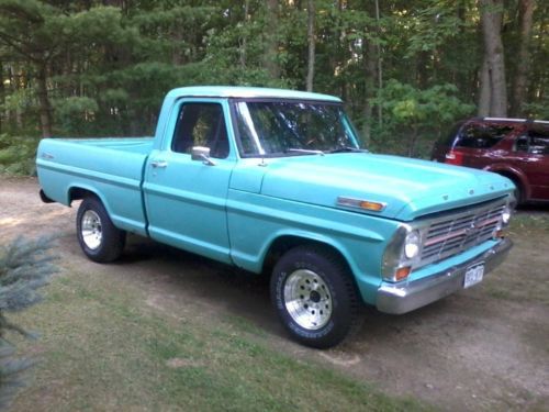 1969 ford f100 shortbox colorado truck rebuilt engine great condition!!