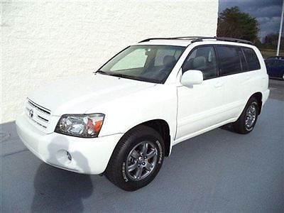 4dr v6 suv automatic gasoline 3.3l dohc sfi 24-valve vvt-i v6 engine super white