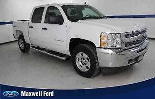 13 silverado 1500 crew cab 4x4 lt, cloth, alloys, low miles, clean 1 owner!