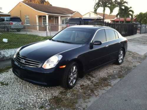 2006 infiniti g35 sedan 79k miles navi/dvd loaded
