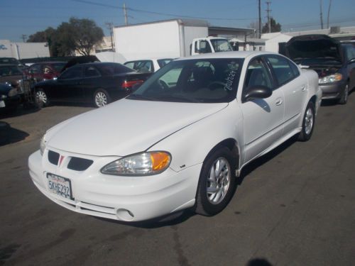 2004 pontiac grand am, no reserve