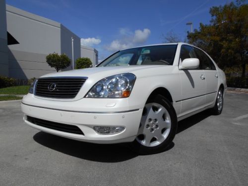 2003 lexus ls 430 55k miles! navigation! 1 owner!! heated/cool seats! clean fax!