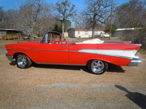 1957 chevrolet bel air convertible