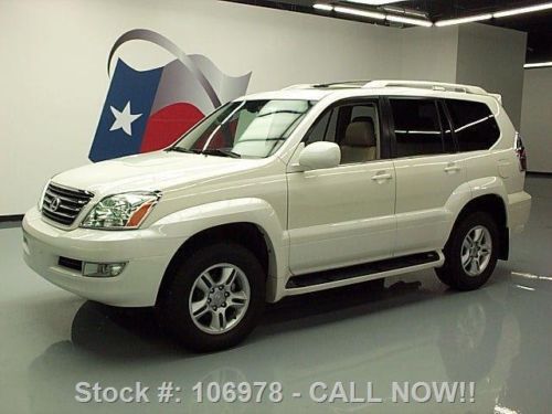 2006 lexus gx470 4x4 sunroof nav rear cam dvd 60k miles texas direct auto