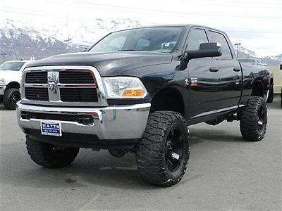 Dodge ram crew cab 4x4 cummins diesel custom new lift wheels tires auto tow