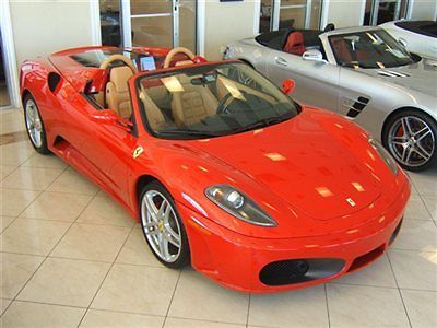 2008 ferrari f430 spider, f1, 5k mls!!