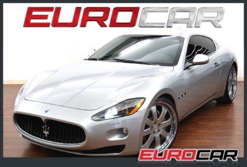 Maserati gran turismo 4.7 s, white stitching, custom wheels, pristine