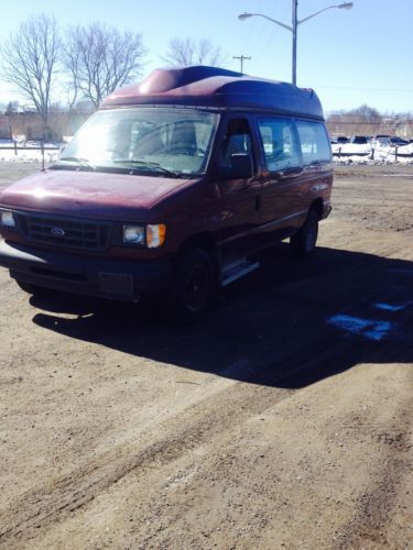 2003 ford e-350 wheelchair van