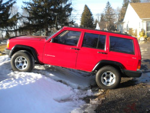 1997 jeep cherokee rare 5 speed manual shift rock solid arizona vehicle