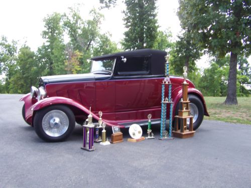 1930 ford model a sport coupe