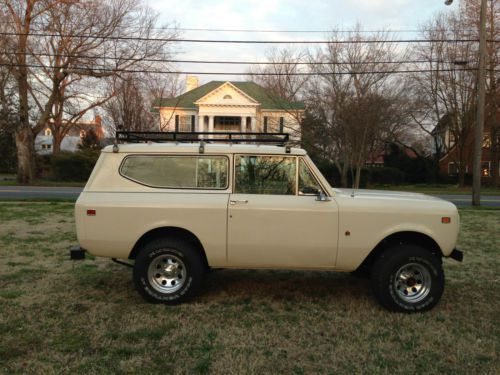 1980 international scout ii ... restored with many extras
