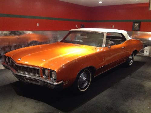 1972 buick skylark custom convertible 2-door 5.7l with air