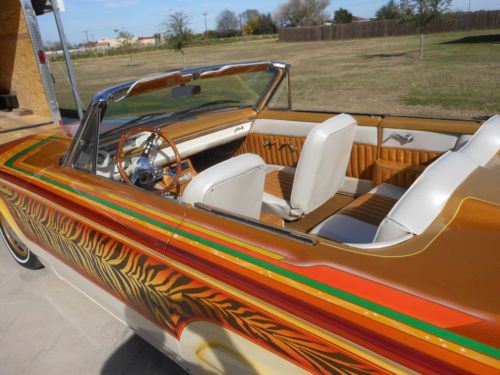 Wild custom 63 ford galaxie convertible 60&#039;s show car