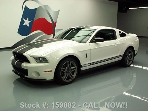 2010 ford mustang shelby gt500 svt cobra leather 27k mi texas direct auto