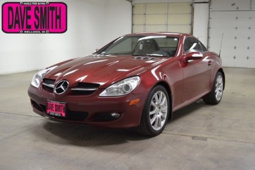 07 mercedes-benz slk 350 convertible leather seats navigation keyless entry