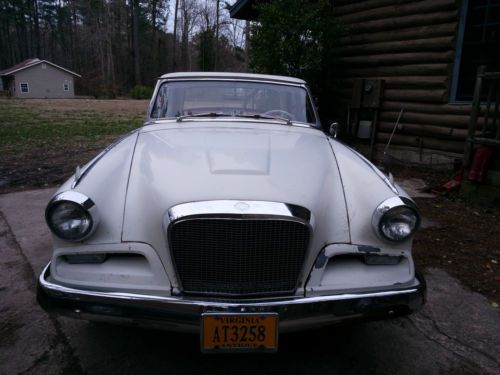 1962 studebaker gran turismo hawk v8 with air, auto, ps, runs good.