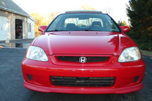 1999 Honda Civic Si Coupe 2-Door 1.6L, image 2
