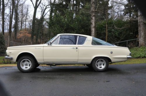 1965 plymouth barracuda project car