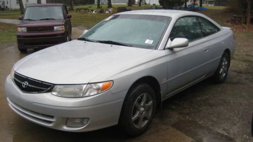 1999 toyota solara se coupe 2-door 2.2l low low mileage