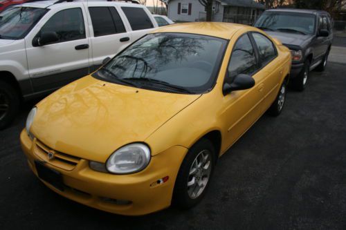 2002 dodge neon es sedan 4-door 2.0l