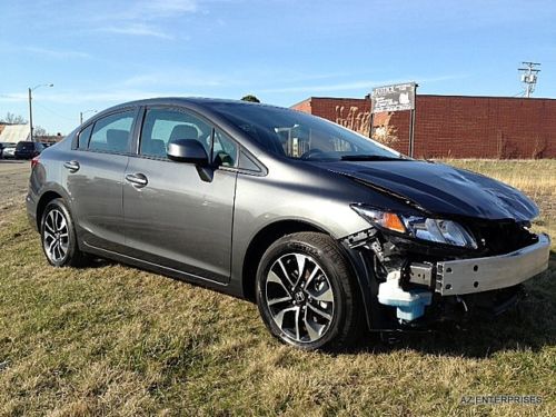 2013 honda civic ex - salvage rebuildable rebuilder - 2700 miles - extra clean